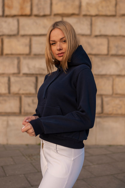 Equestrian hoodie with personalised embroidery