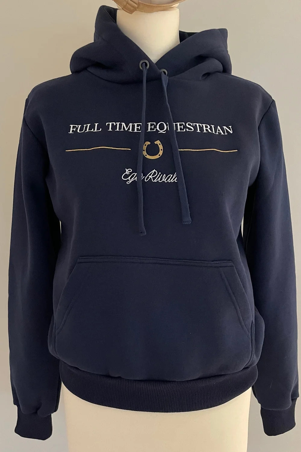 Equestrian hoodie with personalised embroidery